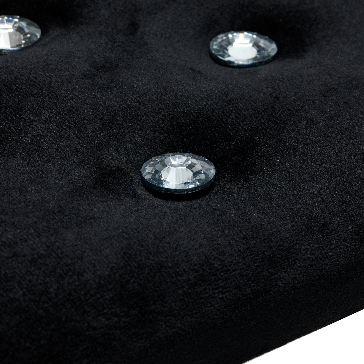 Momo Diamond manicure support stand Velour Black - BVShop