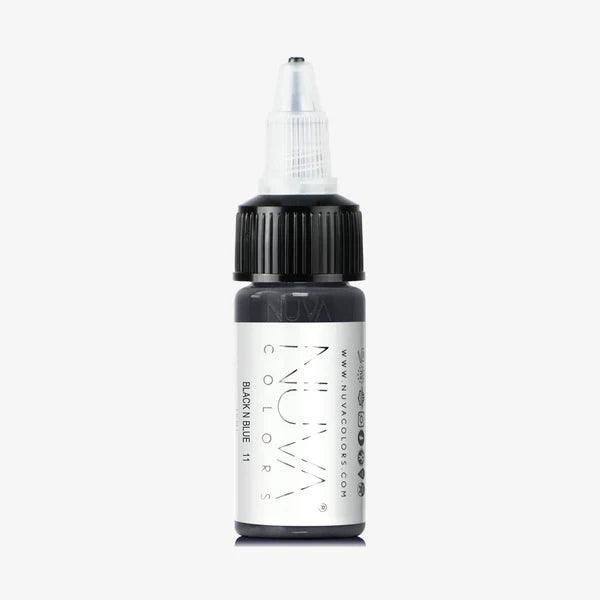 Nuva Colors Eyeliner Pigments 11 BLACK N BLUE 15ml - BVShop