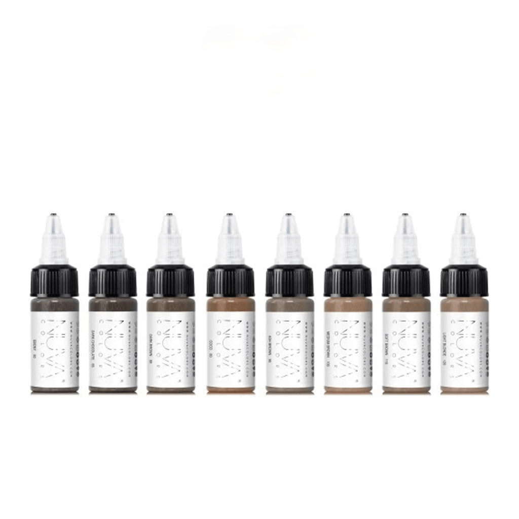 Nuva Colors Perfect Brows Set 8x15ml - BVShop