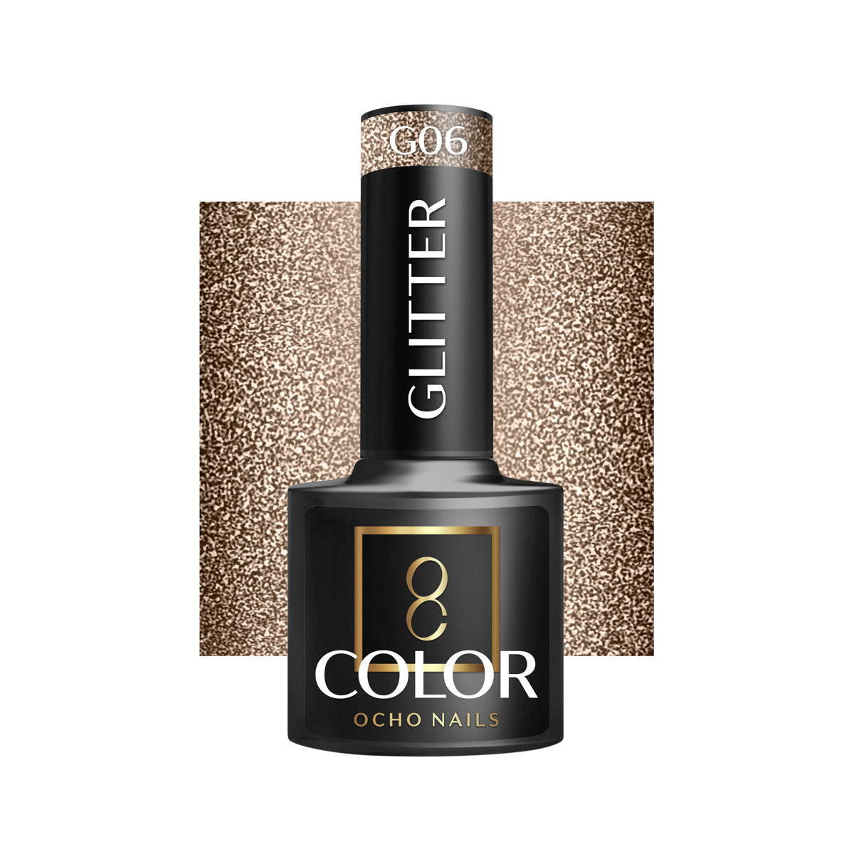 OCHO NAILS Hybrid nail polish glitter G06 -5 g - BVShop