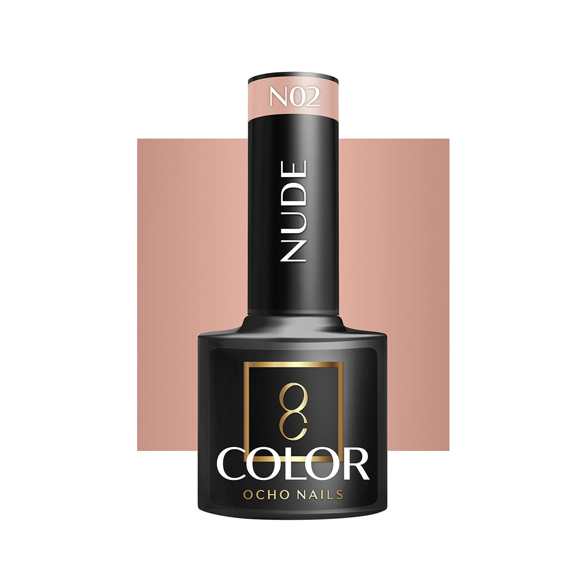 OCHO NAILS Hybrid nail polish nude N02 -5 g - BVShop