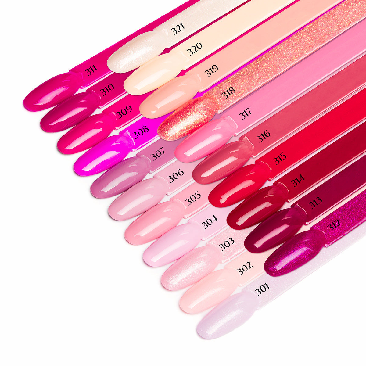 OCHO NAILS Hybrid nail polish pink 311 -5 g - BVShop