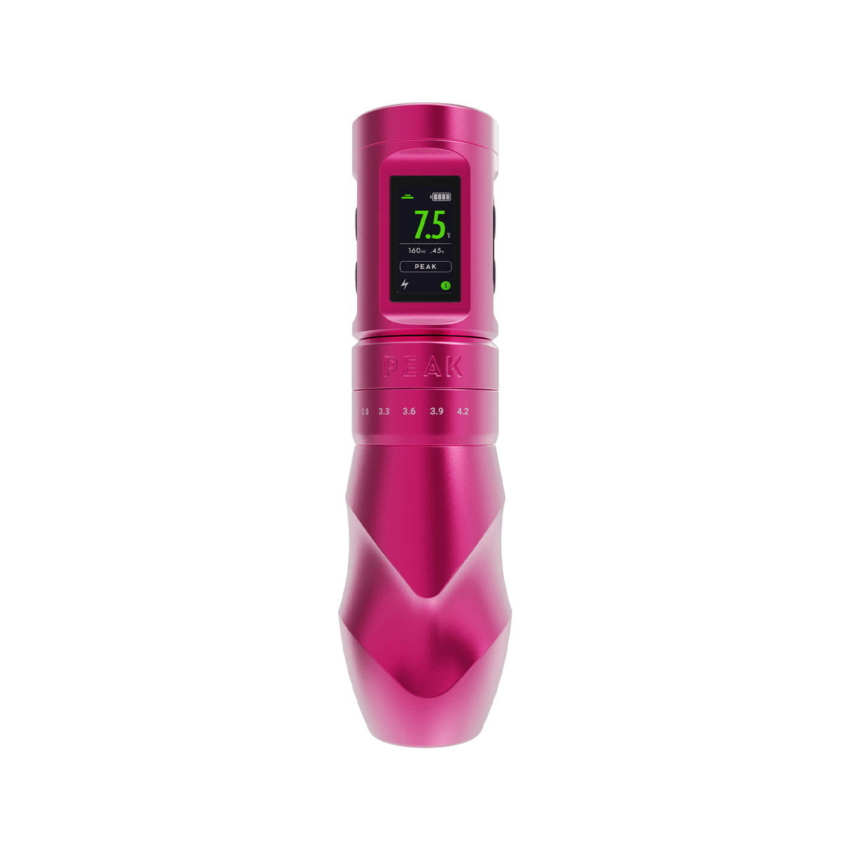 Peak Solice Pro V2 Wireless Tattoo And PMU Machine Matte Pink - BVShop