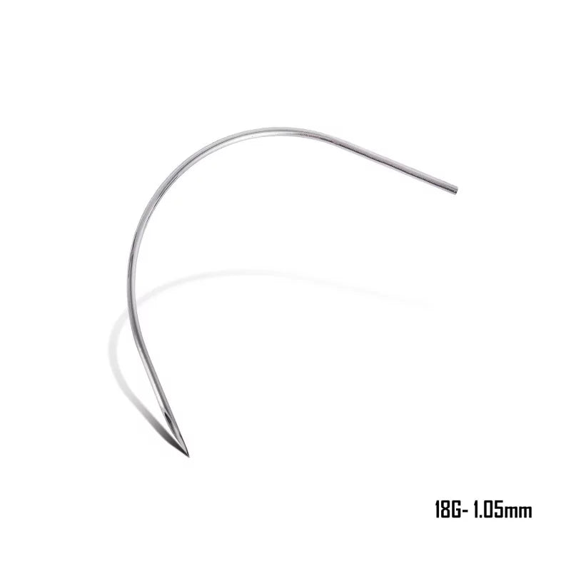 Precision Straight Curved Piercing Needles - BVShop