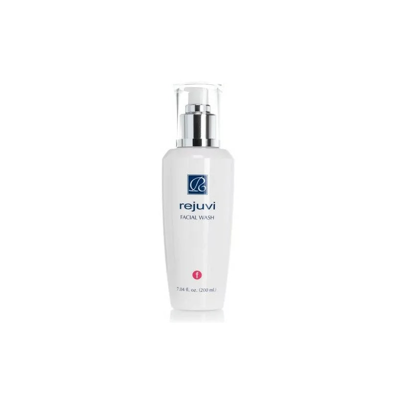 Rejuvi f Facial Wash 200ml, white 200ml pump bottle