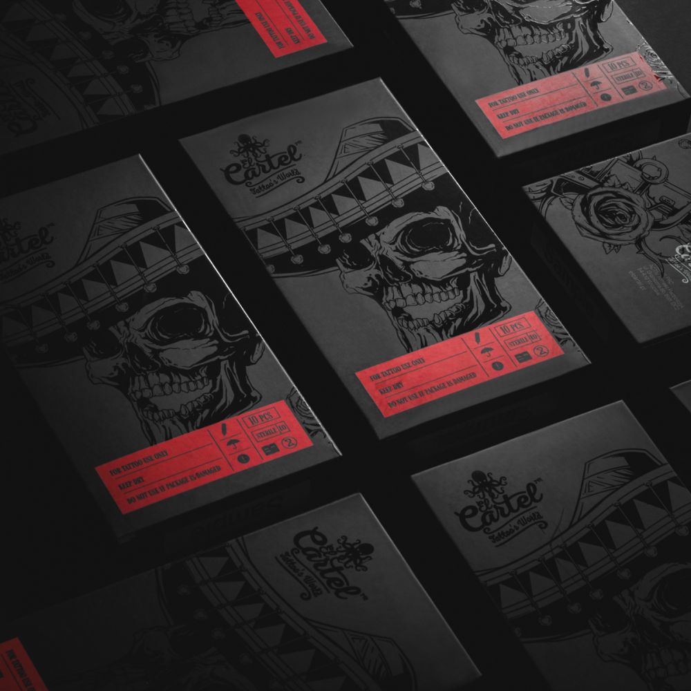 Tattoo Cartridge EL CARTEL V2 0.30 7RL Long Taper 10pcs. - BVShop