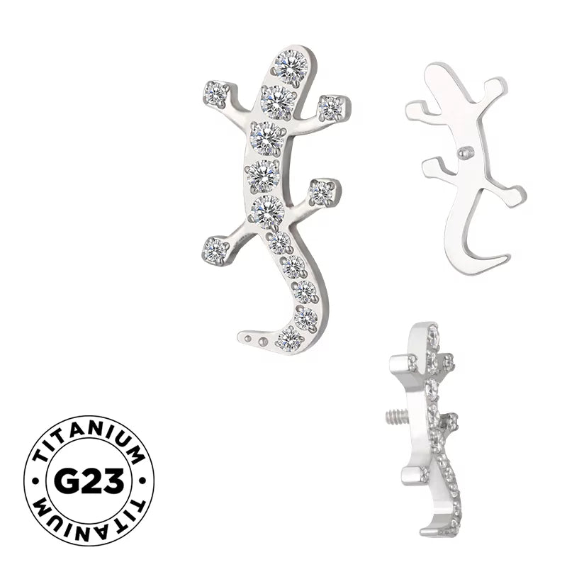 Titanium Ring Gecko - BVShop