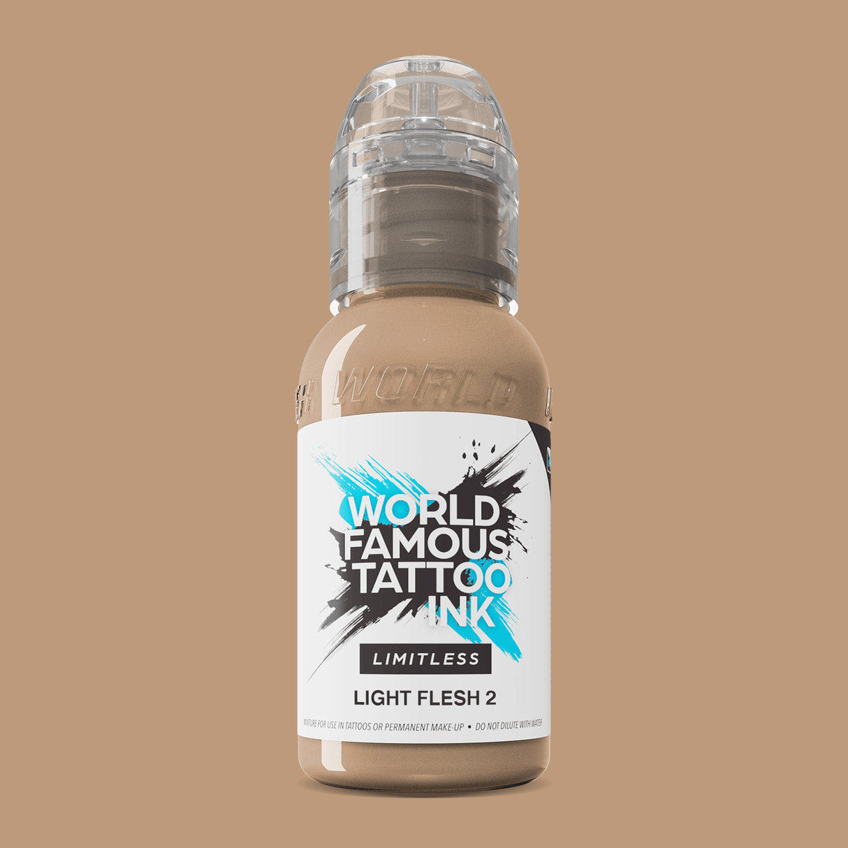 World Famous Limitless Tattoo Ink Light Flesh 2 30ml - BVShop