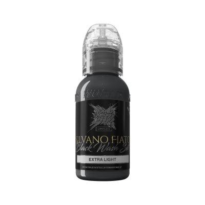 World Famous Limitless Tattoo Ink Silvano Fiato Blackwash Extra Light 30ml - BVShop