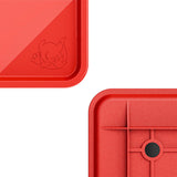 Ghost Tray Top Travel Tray Base full system with red accents, compact portable design, and sturdy construction for convenient travel use.