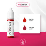 The Pigment 02 Brick Pigment (15ml) - BVShop