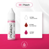 The Pigment 06 Peach Pigment (15ml) - BVShop