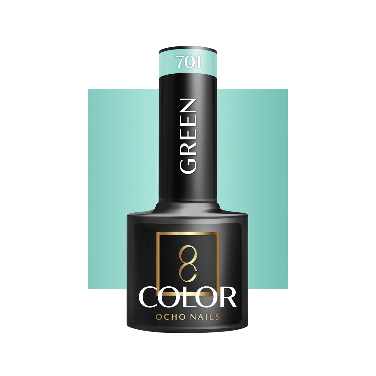 OCHO NAILS Hybrid nail polish green 701 -5 g - BVShop