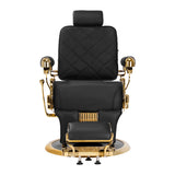 Barber chair Gabbiano Leonardo Gold Black - BVShop