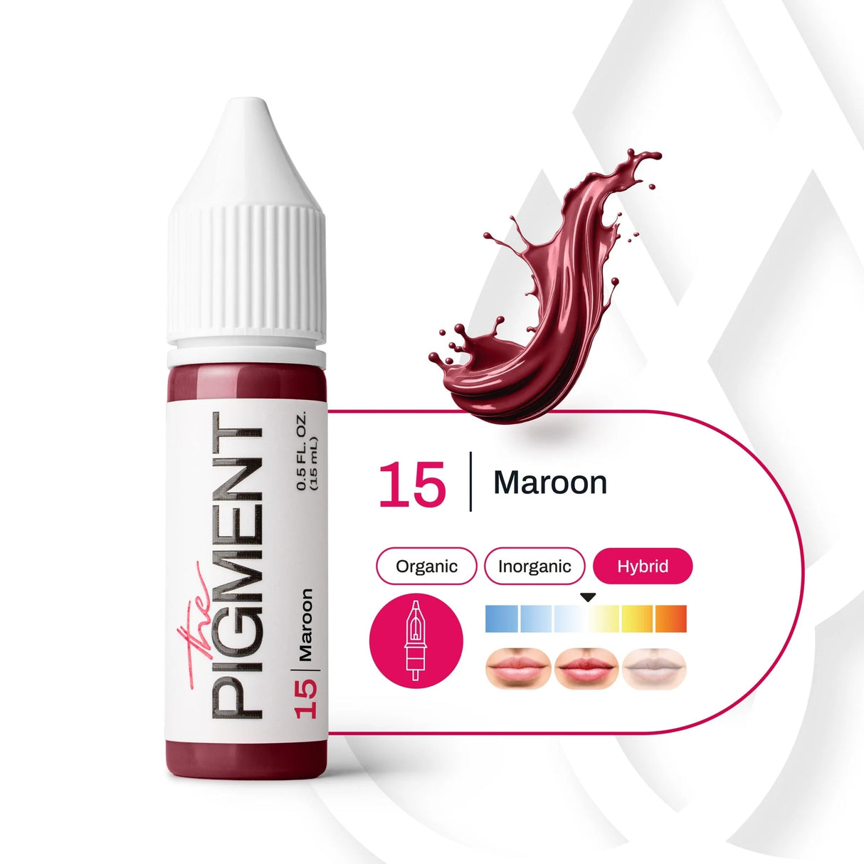 The Pigment 15 Maroon Pigment (15ml) - BVShop
