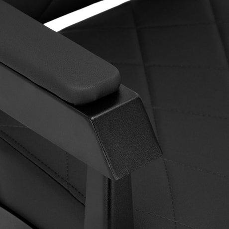 Gabbiano barber chair Bruno with black frame Black - BVShop