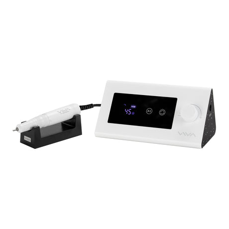 VIVA Nail Drill VIVA 602 S White with ergonomic design and variable speed control for professional manicures and pedicures.