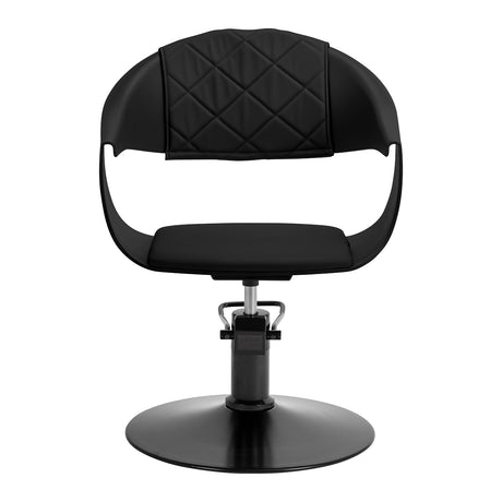 Hair System Halo noir hairdressing chair black - BVShop