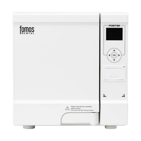 FOMOS Foster 8L Class B autoclave with stainless steel chamber