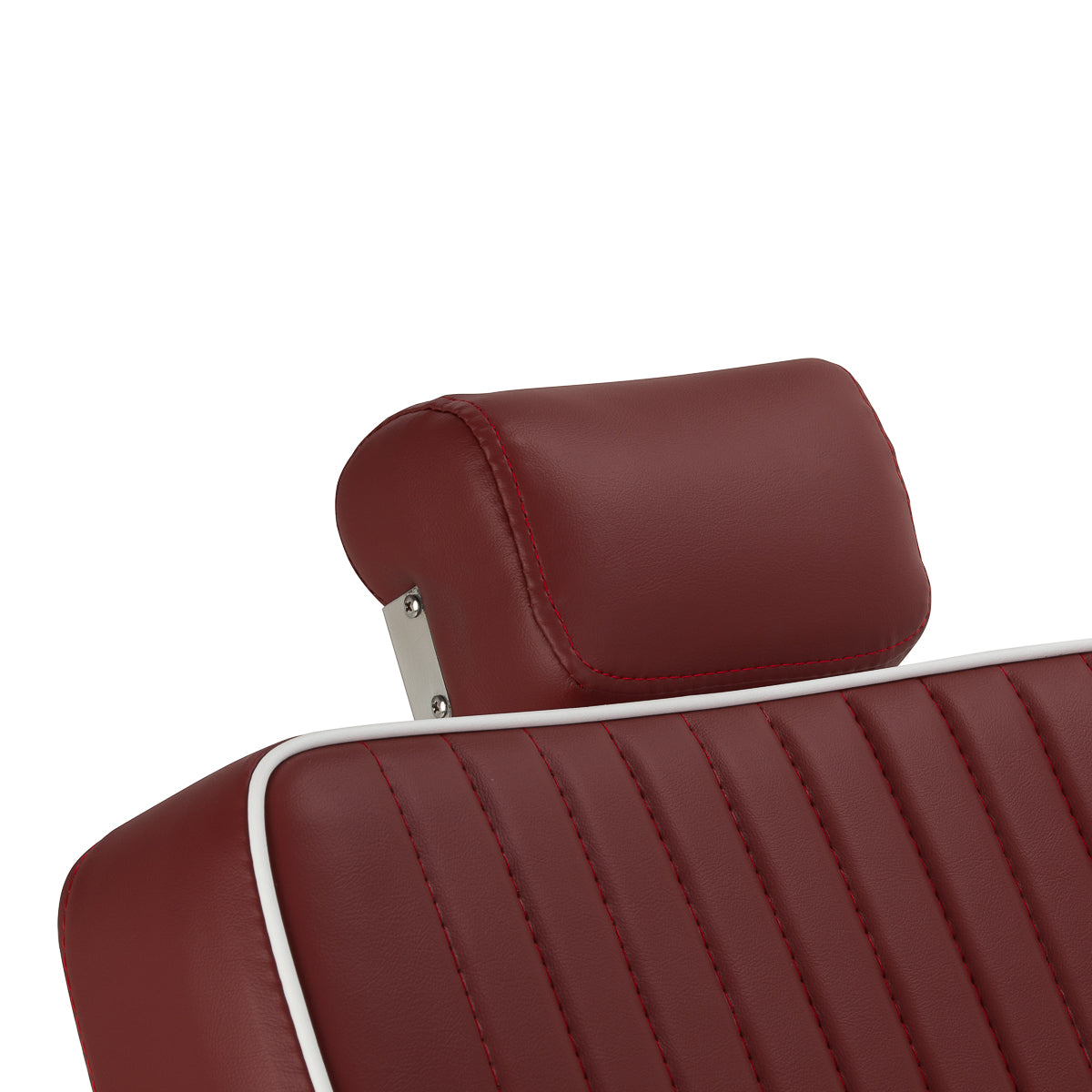 Gabbiano Visionerio barber chair red chrome frame - BVShop