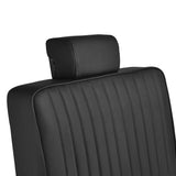 Gabbiano Visionerio barber chair black with black frame - BVShop