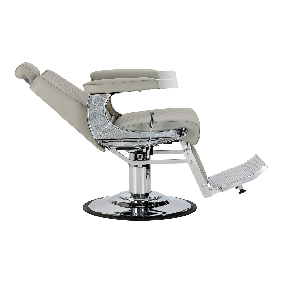 Gabbiano Visionerio barber chair grey chrome frame - BVShop