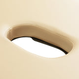 BALANCE aluminium folding massage table 2 segment cream - BVShop