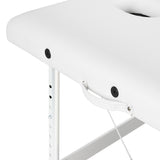 BALANCE aluminium folding massage table 3 segment white - BVShop