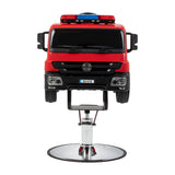 Children hairdressing chair Gabbiano Fire Engine vehicle seat