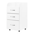 White cabinet Kombi for beauty salon furniture by ACTIVESHOP, with multiple drawers and storage compartments.