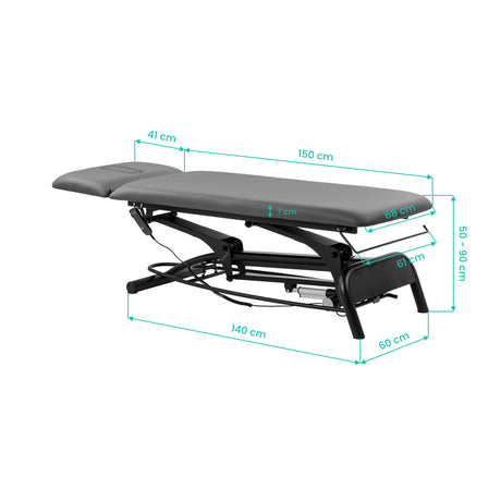 BALANCE Novus 2 professional massage table for clinic interiors