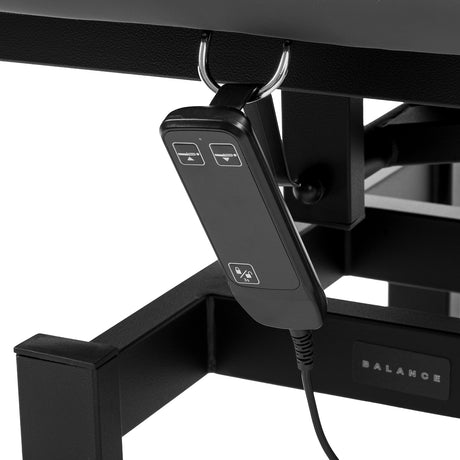 BALANCE Eso 1 stable black steel base with adjustable feet