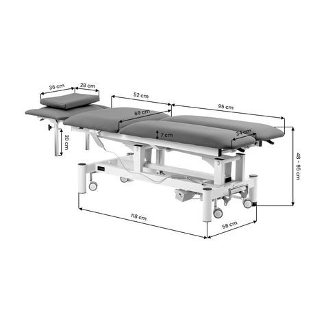 BALANCE Eso Pro grey moisture-resistant synthetic upholstery