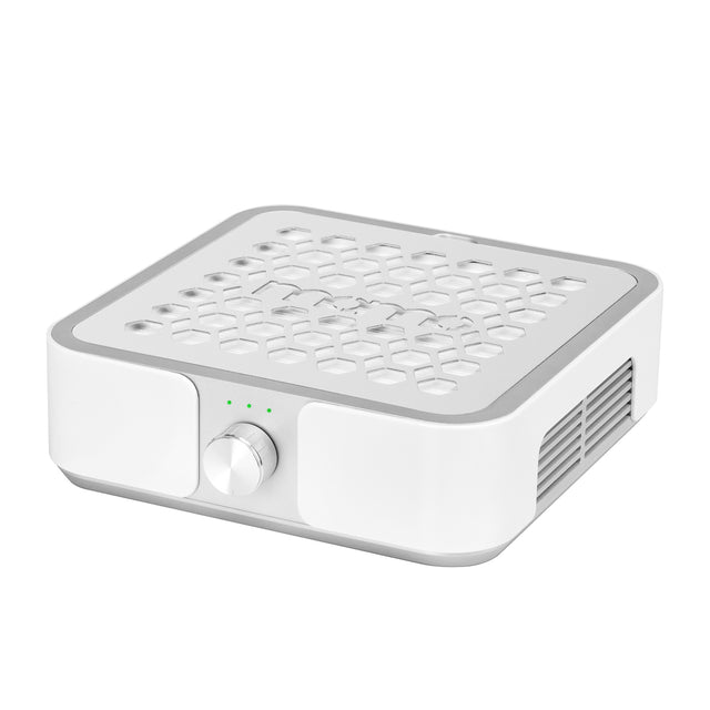 White silver MOMO Dust Absorber Momo P30 60W with sleek design and compact size, ideal for effective dust removal.