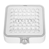 MOMO Dust Absorber P30 60W in white and silver with adjustable arm and filter for efficient dust removal.