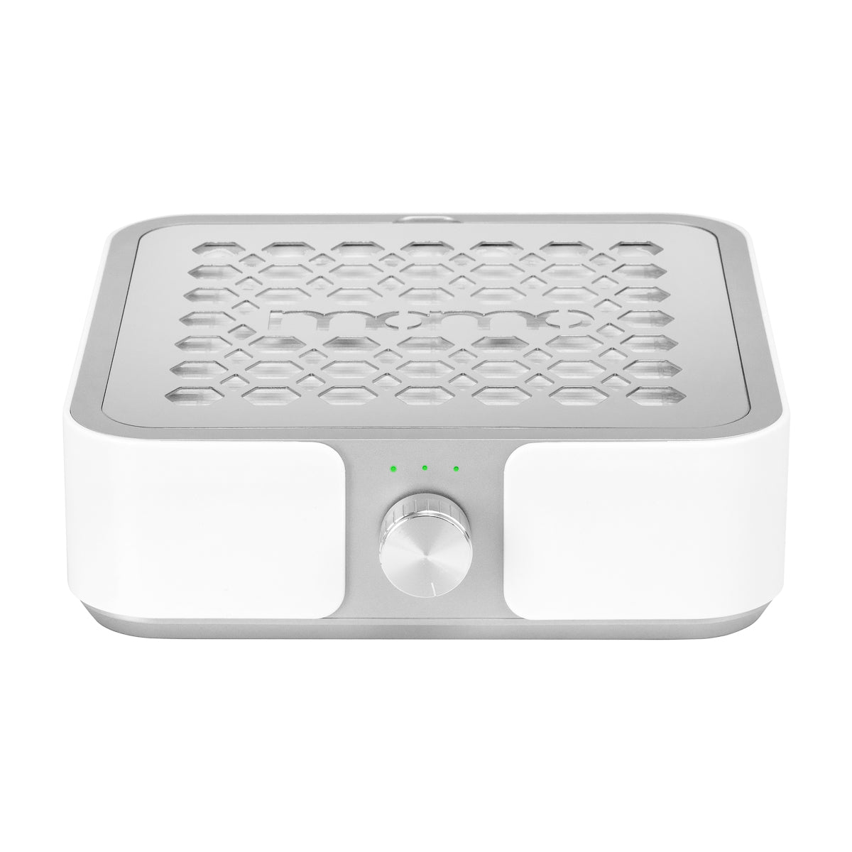 MOMO Dust Absorber P30 60W in white and silver with sleek design and control panel, ideal for efficient dust removal.