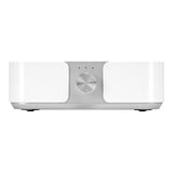 White and silver MOMO Dust Absorber P30 60W with sleek design and filter, shown in close-up.