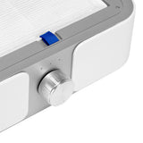 White and silver MOMO Dust Absorber P30 60W with sleek design, featuring a compact shape and air intake vents.