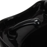 Gabbiano Florence brown hairdressing wash unit details for salons