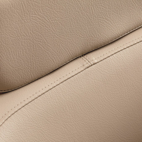 Gabbiano Wratislavia hairdressing chair beige chrome base - BVShop