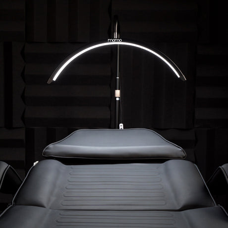 MOMO MX6 Glow beauty lamp set with stand, remote, phone holder and power cable