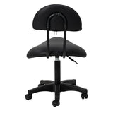 ACTIVESHOP 6001 saddle stool backrest and contoured seat detail