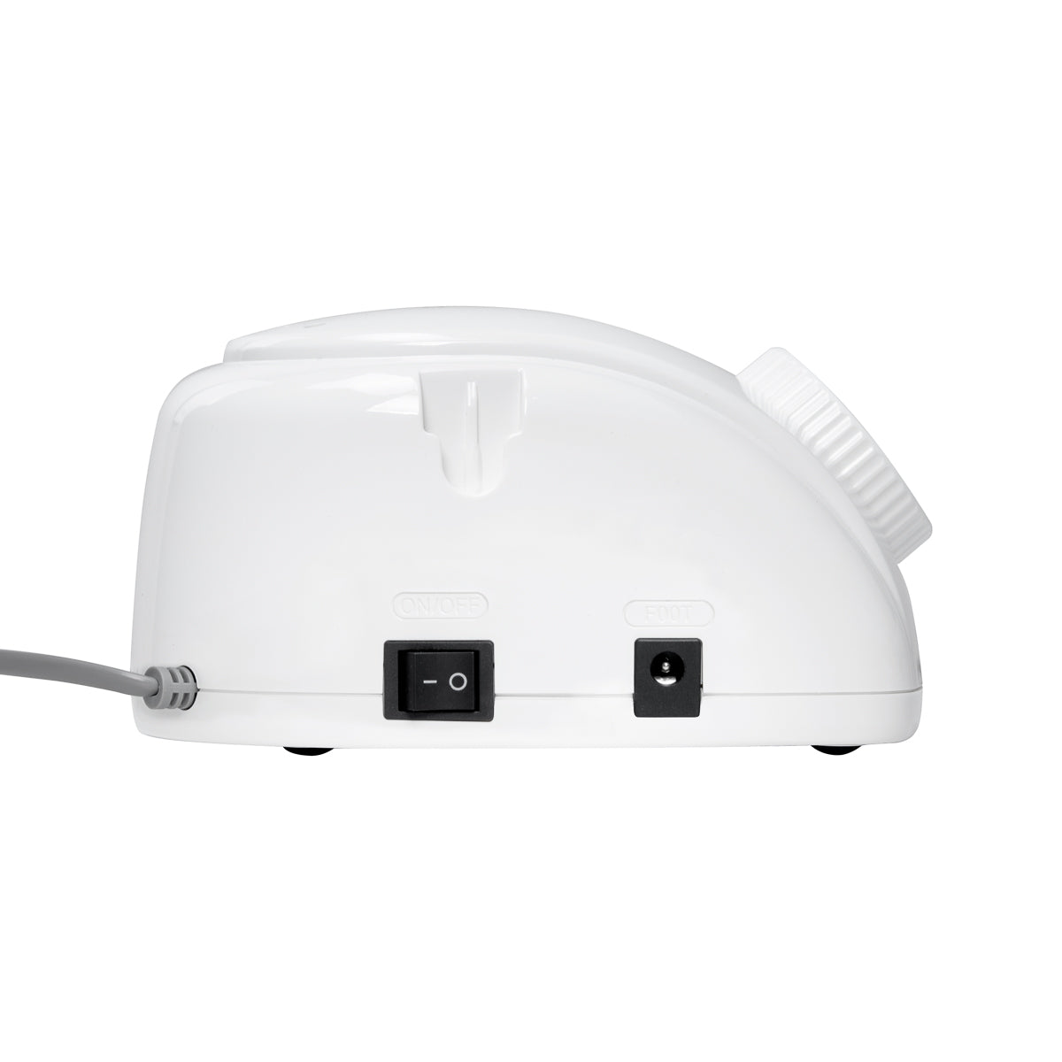 EXO Futura Nail Drill 65W – White · Connection sockets