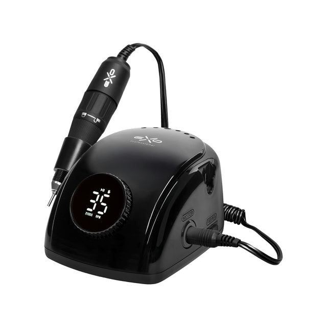 EXO Futura Nail Drill 65W – Black · Overall view