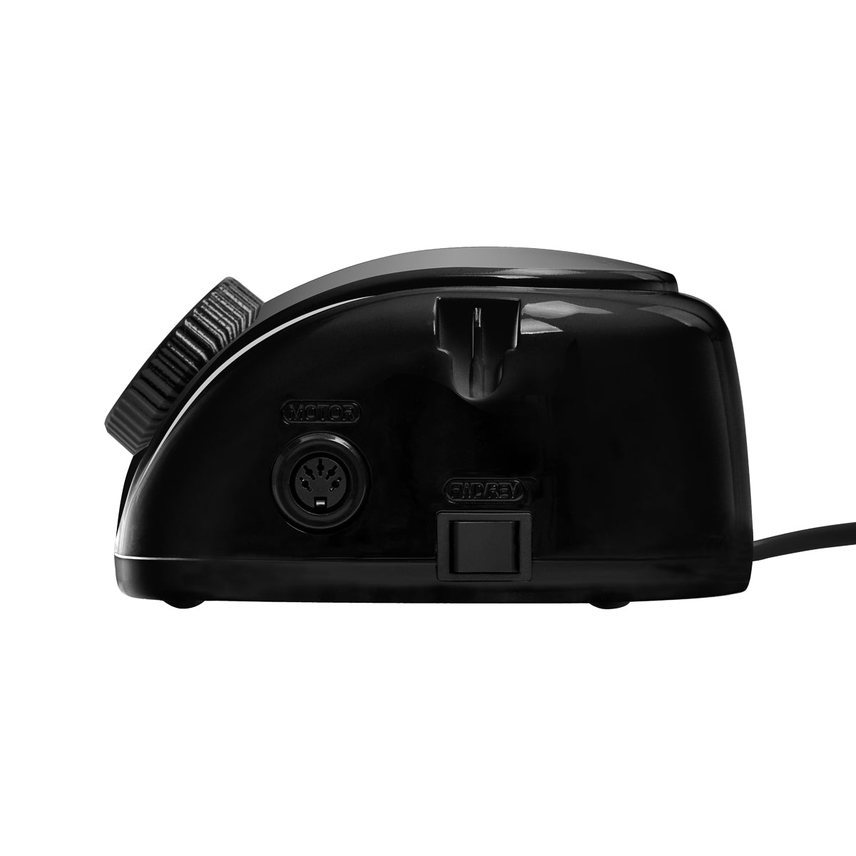 EXO Futura Nail Drill 65W – Black · Connection sockets