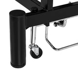 Azzurro 684A electric massage table with headrest opening