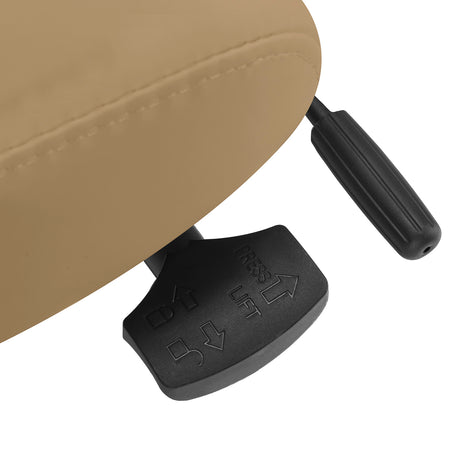 Azzurro Special 152 Salon Operator Chair – Beige · Adjustment lever
