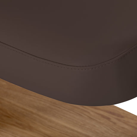 Sillon Relax · dark brown · stitched cover edge
