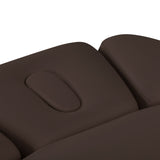 Sillon Relax · dark brown · headrest and face opening
