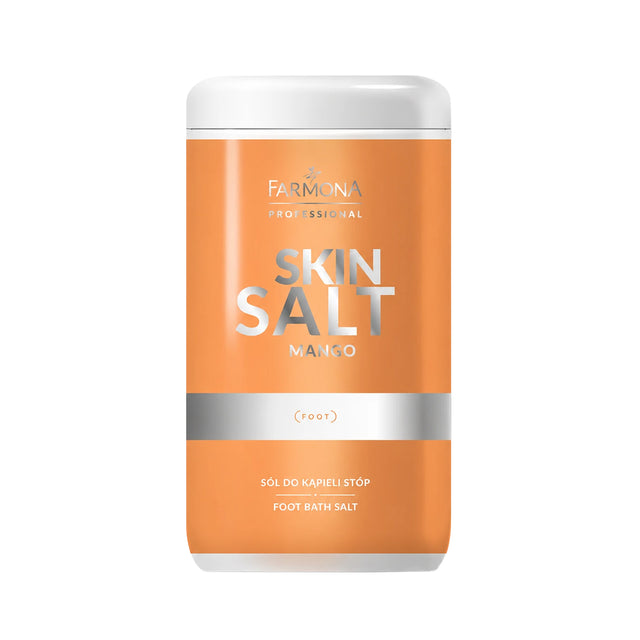 Farmona Fresh Mango foot bath salt for professional pedicure care 1250g